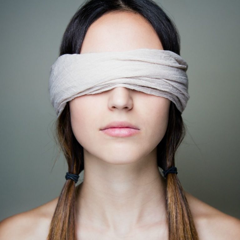 Blindfolded pilates