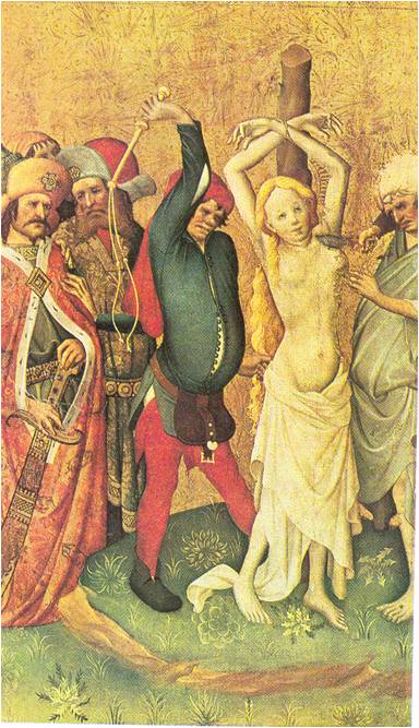 Το μαρτύριο της Αγίας Βαρβάρας, 1420-1425,  Μουσείο  Φιλανδίας, Ελσίνκι                                          