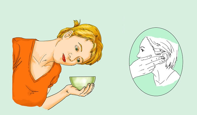 Αδειάστε το υγρό από το αυτί σας