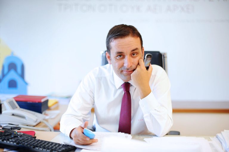 Ο νέος Δήμαρχος Γαλατσίου Γιώργος Μαρκόπουλος