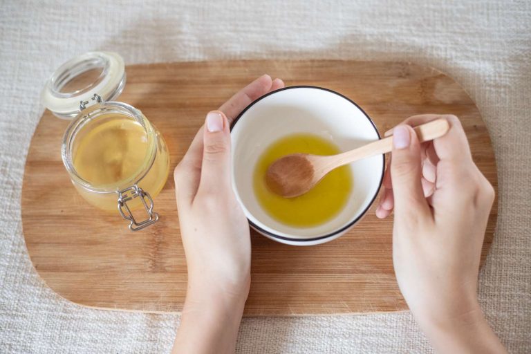 Μάσκα μαλλιών για λάμψη