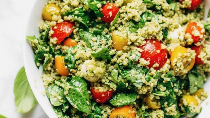 Green Goddess Quinoa Summer Salad recipe