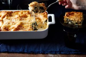 e2e87038 5507 4ba5 a737 7154655cd95e 2016 1019 kale and italian sausage lasagna with pumpkin bechamel mark weinberg 371
