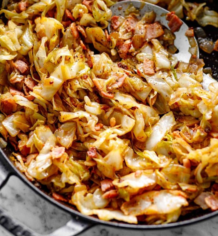 Bacon Fried Cabbage IMAGE 78
