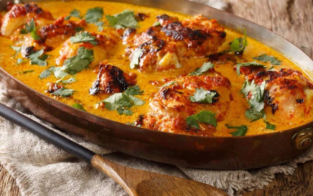 Kuku Paka Kenyan Cocnut milk chicken